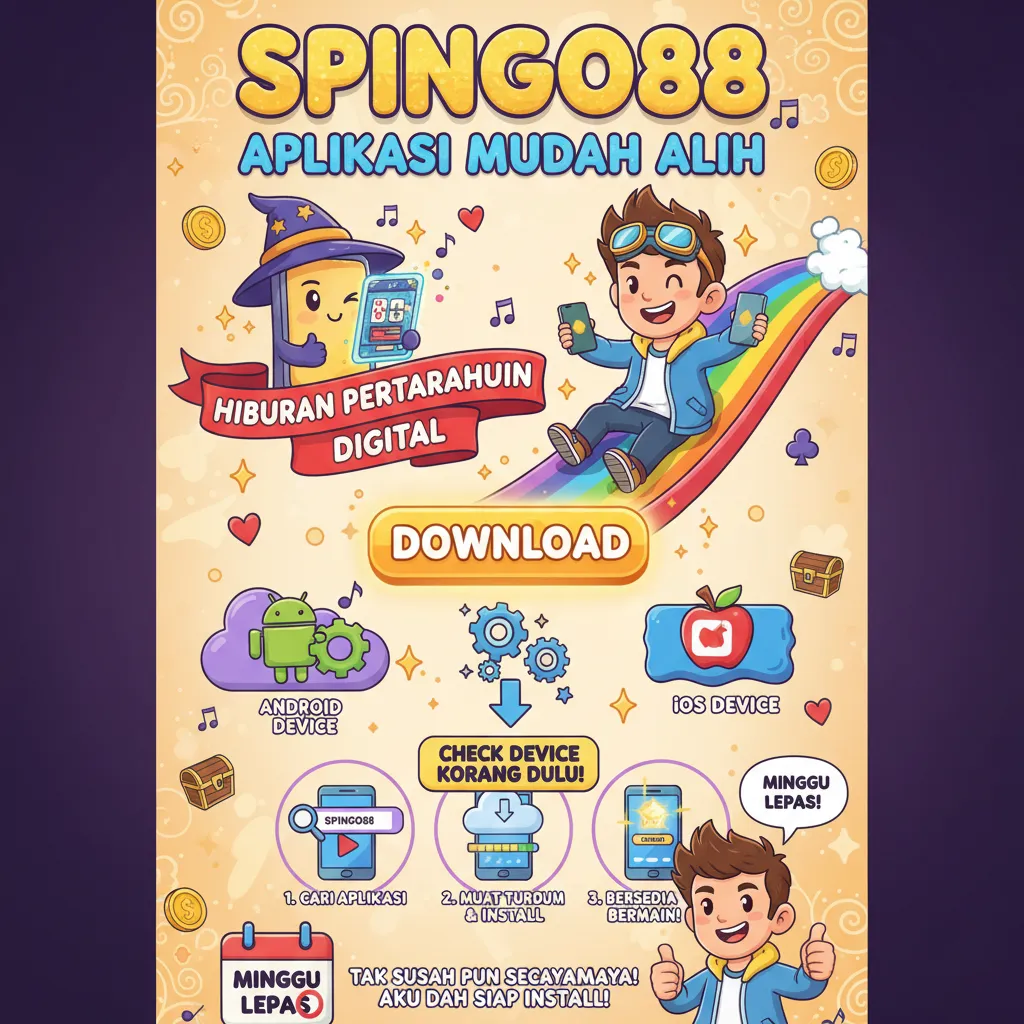 Panduan Muat Turun Aplikasi Spingo88