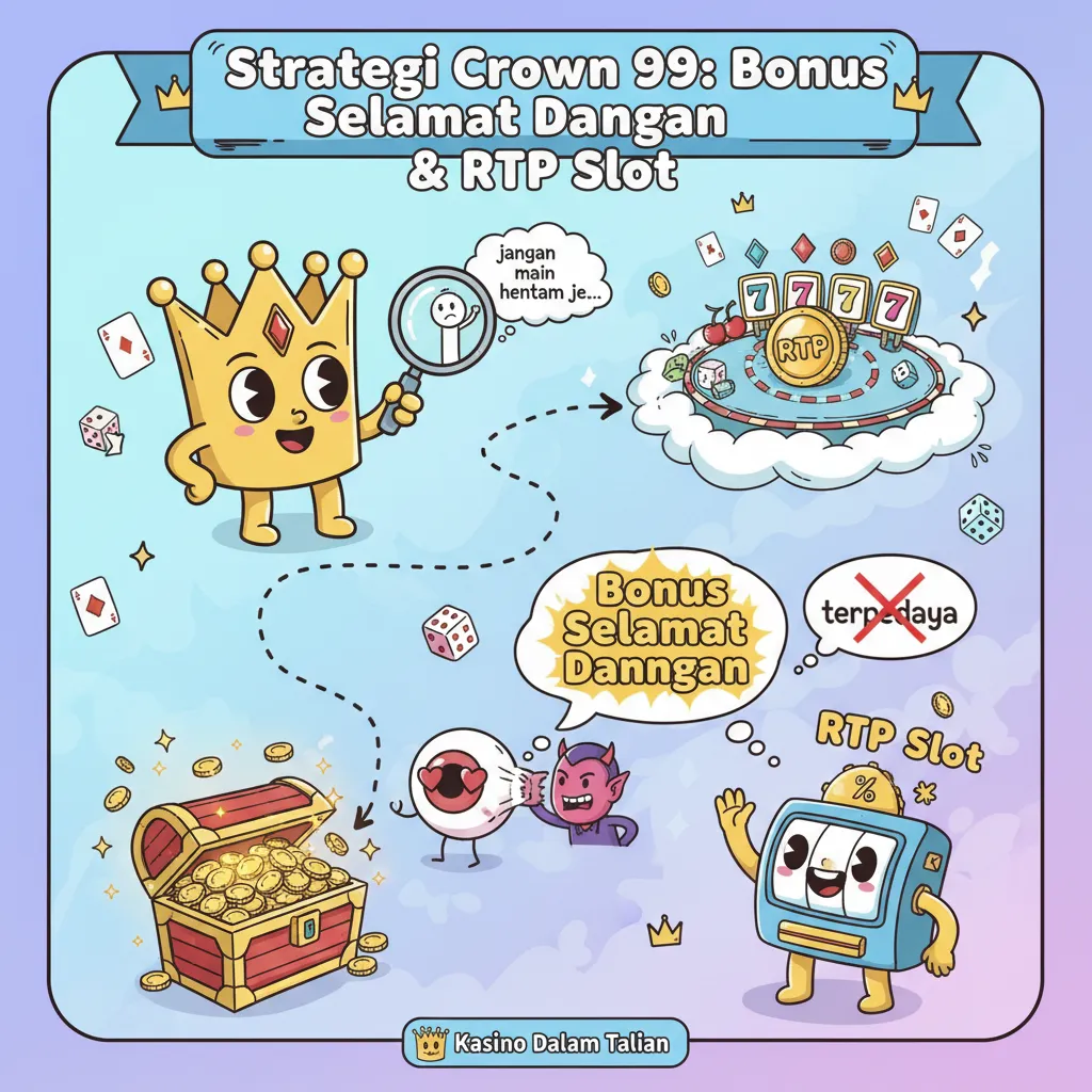Strategi Crown 99: Bonus Selamat Datang & RTP Slot