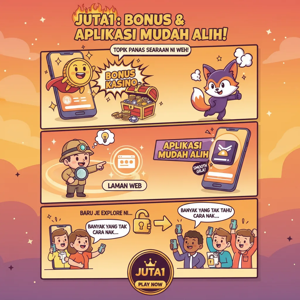 Bonus Kasino Juta1 dan Aplikasi Mudah Alih