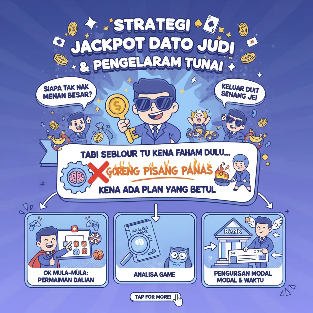 Strategi Jackpot Dato Judi & Pengeluaran Tunai