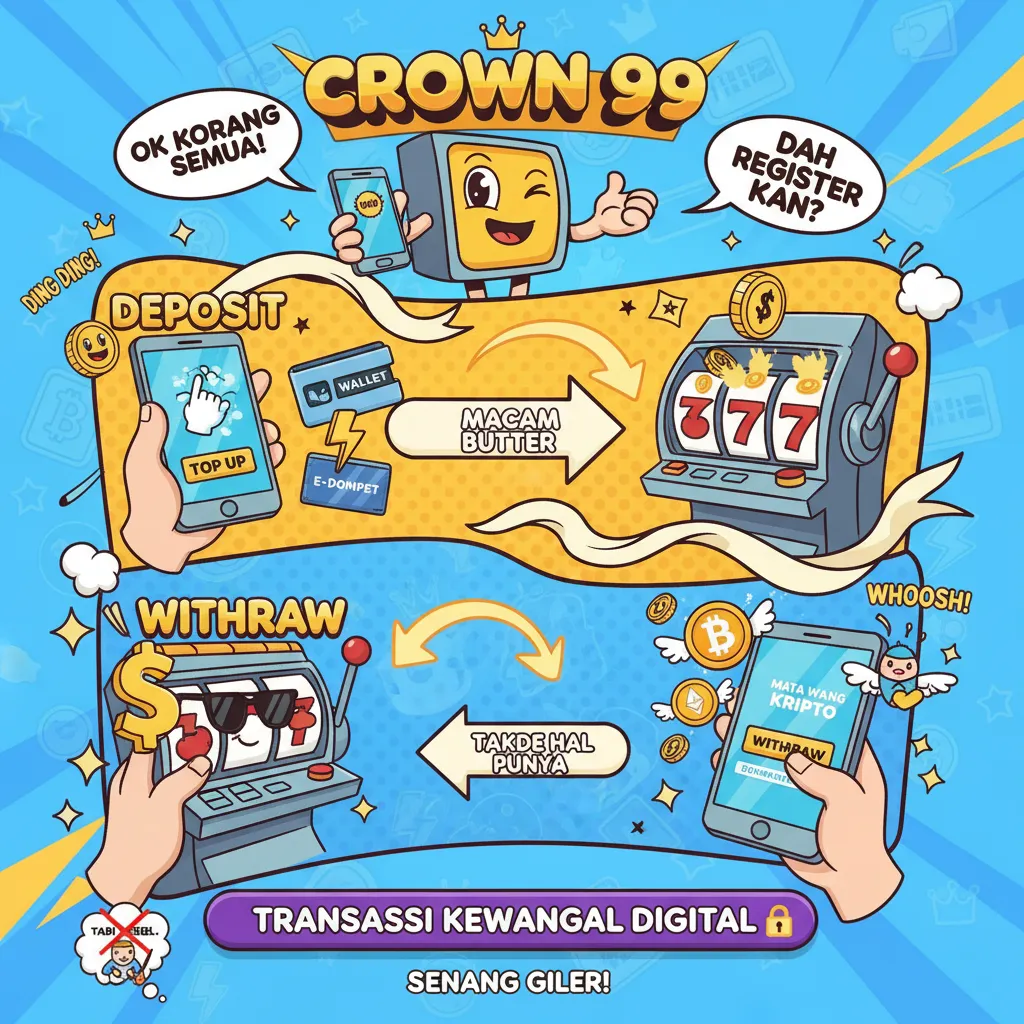 Crown 99: Transaksi Kewangan Digital & Kasino Langsung