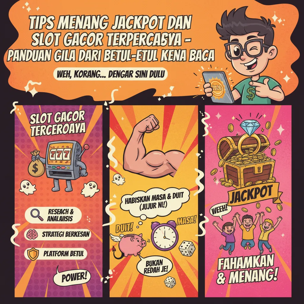 Tips Menang Jackpot Dan Slot Gacor Terpercaya