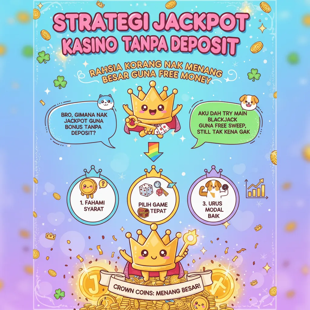 Strategi jackpot bonus kasino tanpa deposit