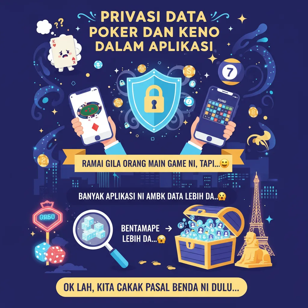 Privasi Data Poker dan Keno dalam Aplikasi